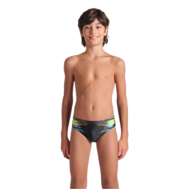 Arena Boys Rhythm Swim Brief (Size 10-11 Years Only)