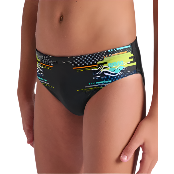 Arena Boys Rhythm Swim Brief (Size 10-11 Years Only)