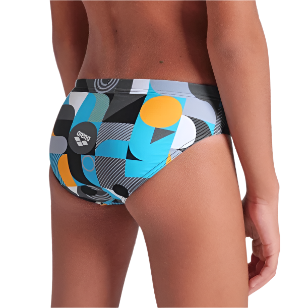 Arena Boys Wallpaper Swim Brief (Size 10-11 Years Only)