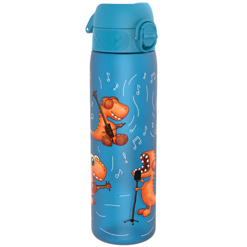 Ion8 Slim 500ml Waterbottle Dino Band