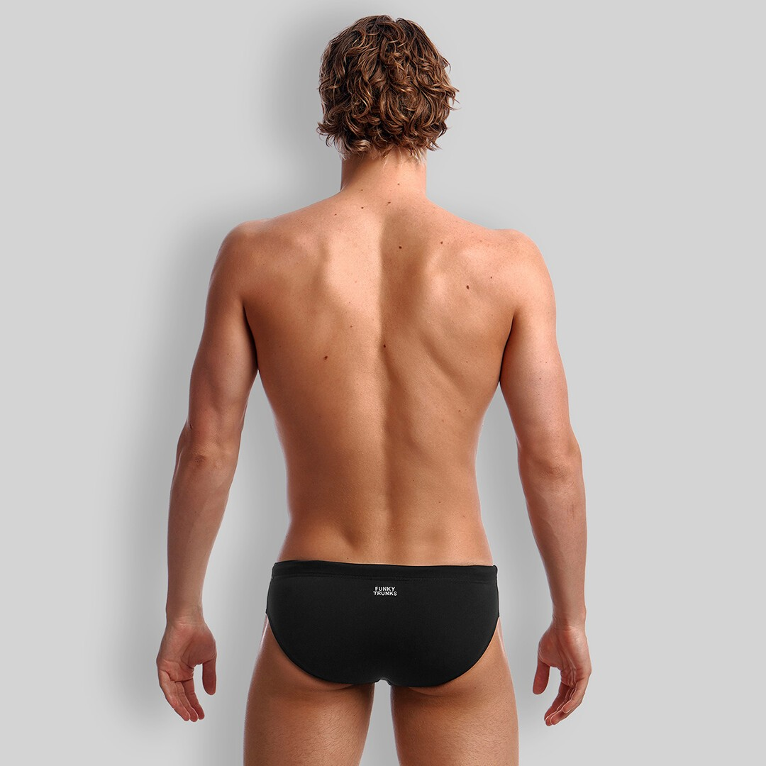Funky Trunks Mens Classic Brief Still Black