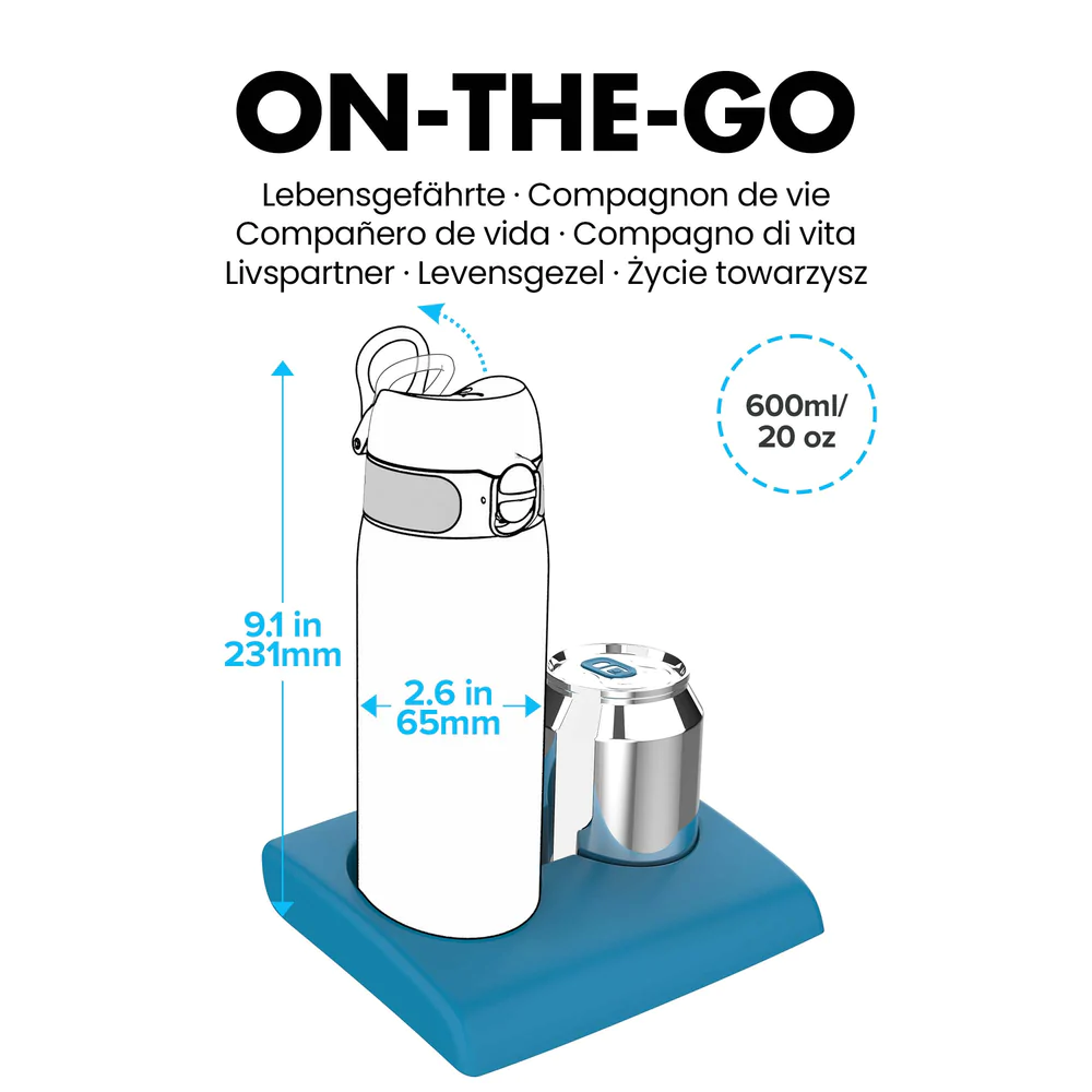 Ion8 Slim 500ml Waterbottle