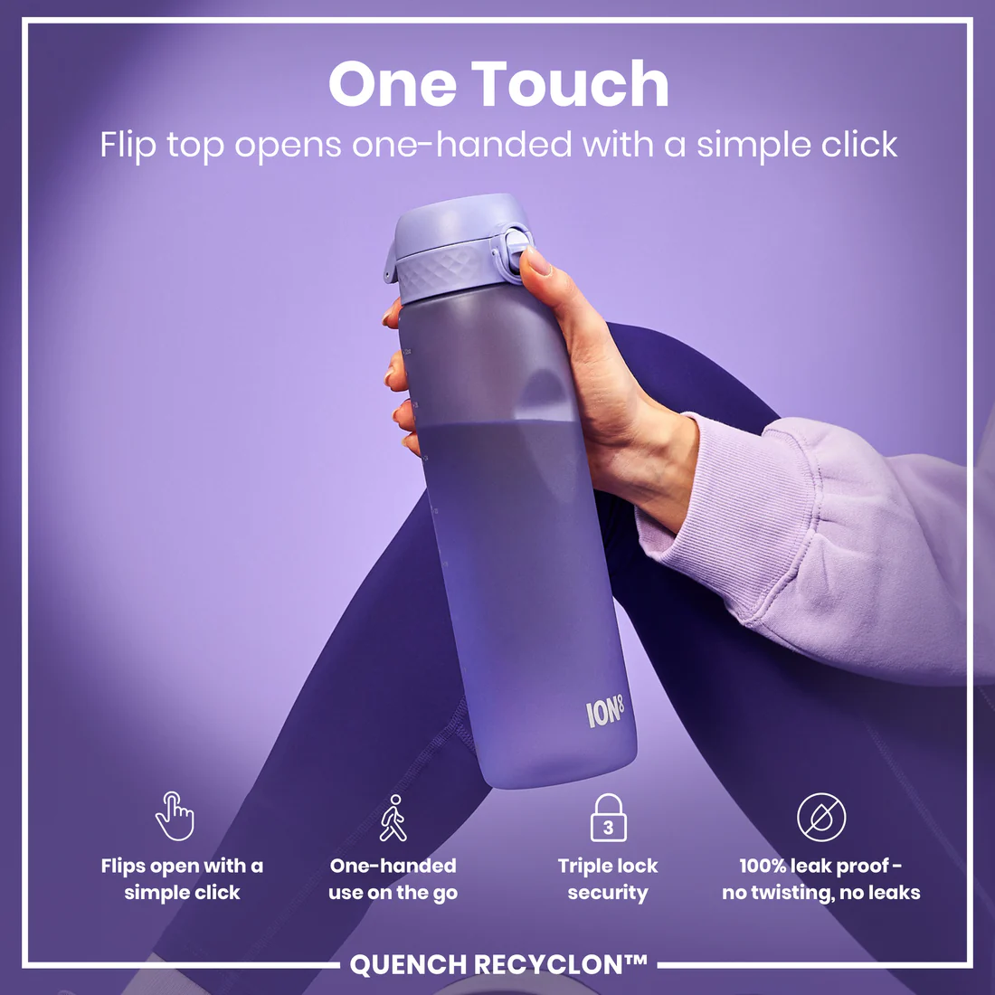 Ion8 Quench 1000ml Waterbottle