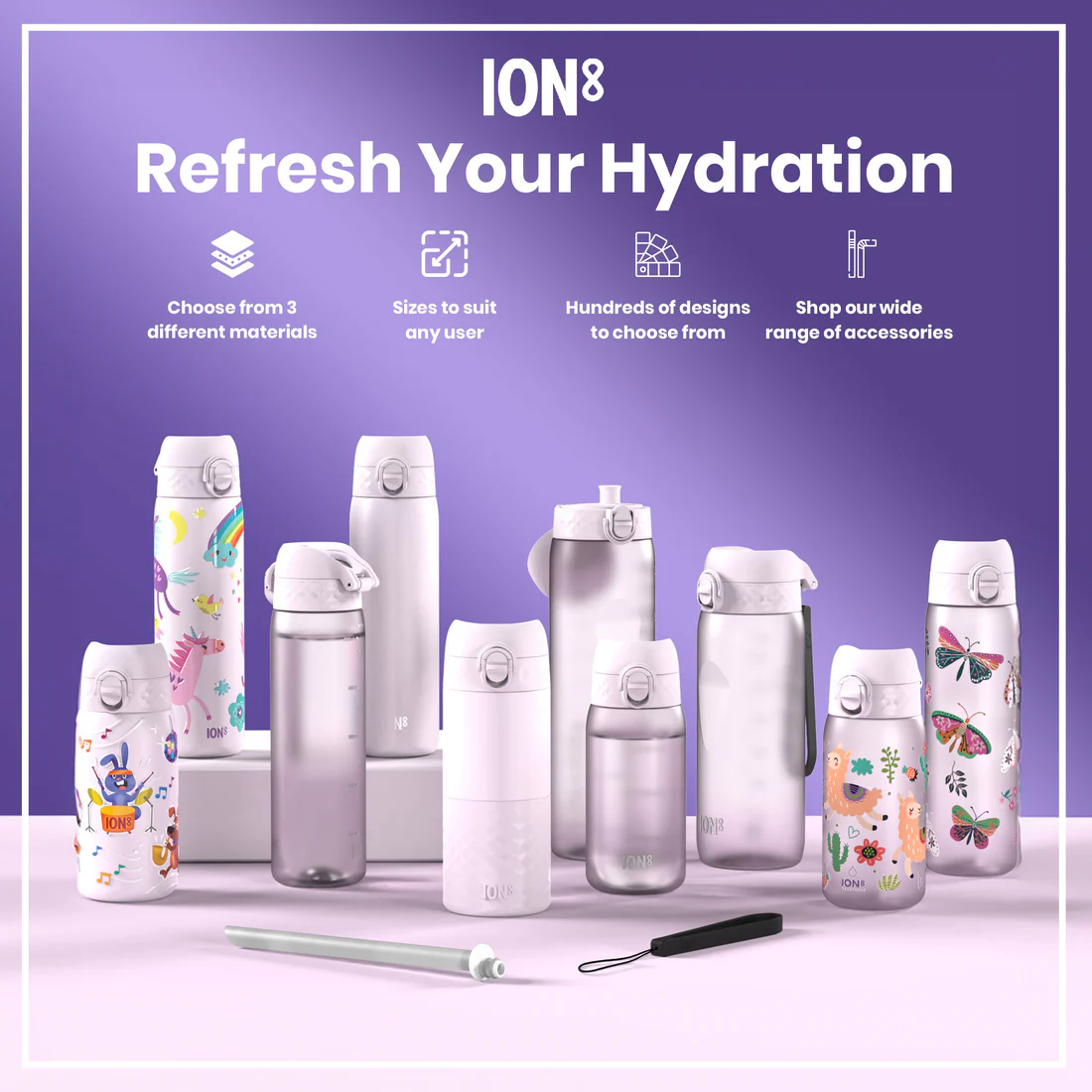 Ion8 Quench 1000ml Waterbottle