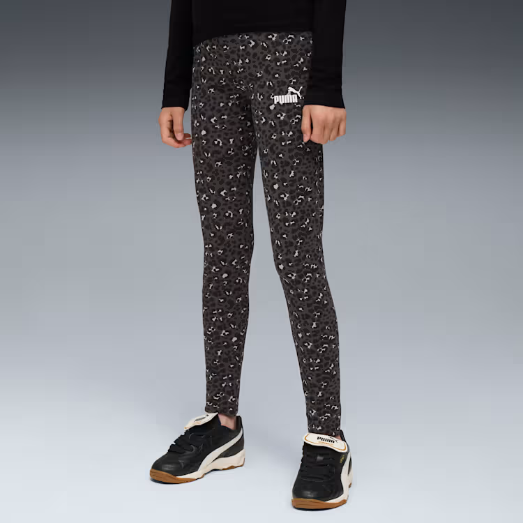 Puma Girls Graphic Animal Print Leggings