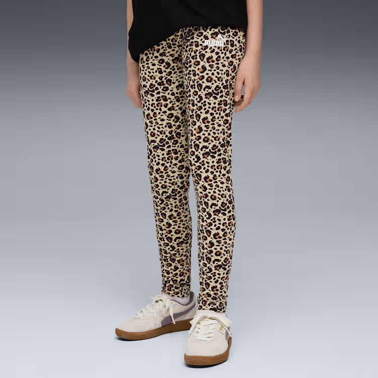 Puma Girls Graphic Animal Print Leggings