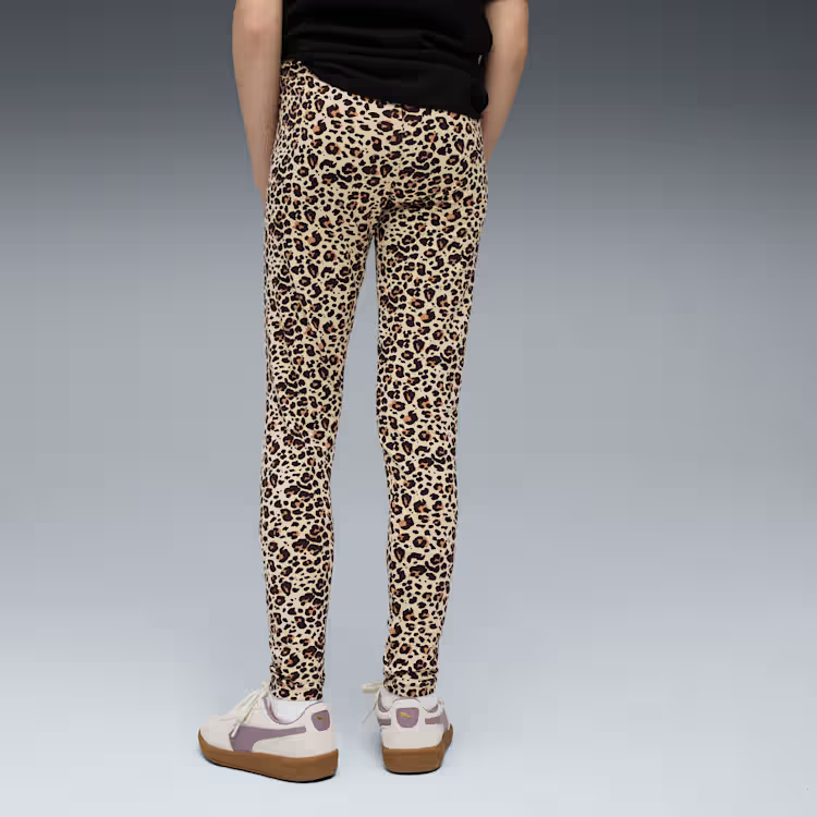 Puma Girls Graphic Animal Print Leggings