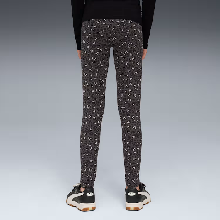 Puma Girls Graphic Animal Print Leggings