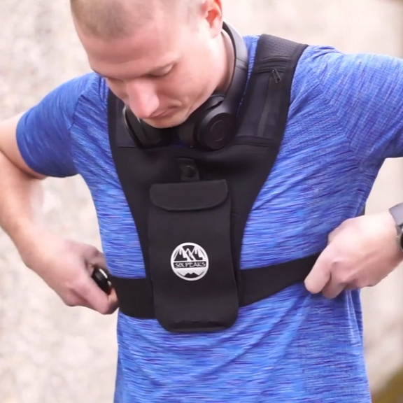 Six Peaks Running Vest with Phone Holder