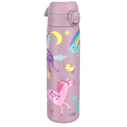 Ion8 Slim 600ml Stainless Steel Unicorns