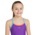 Zoggs Girls Kerrawa Strikeback Swimsuit