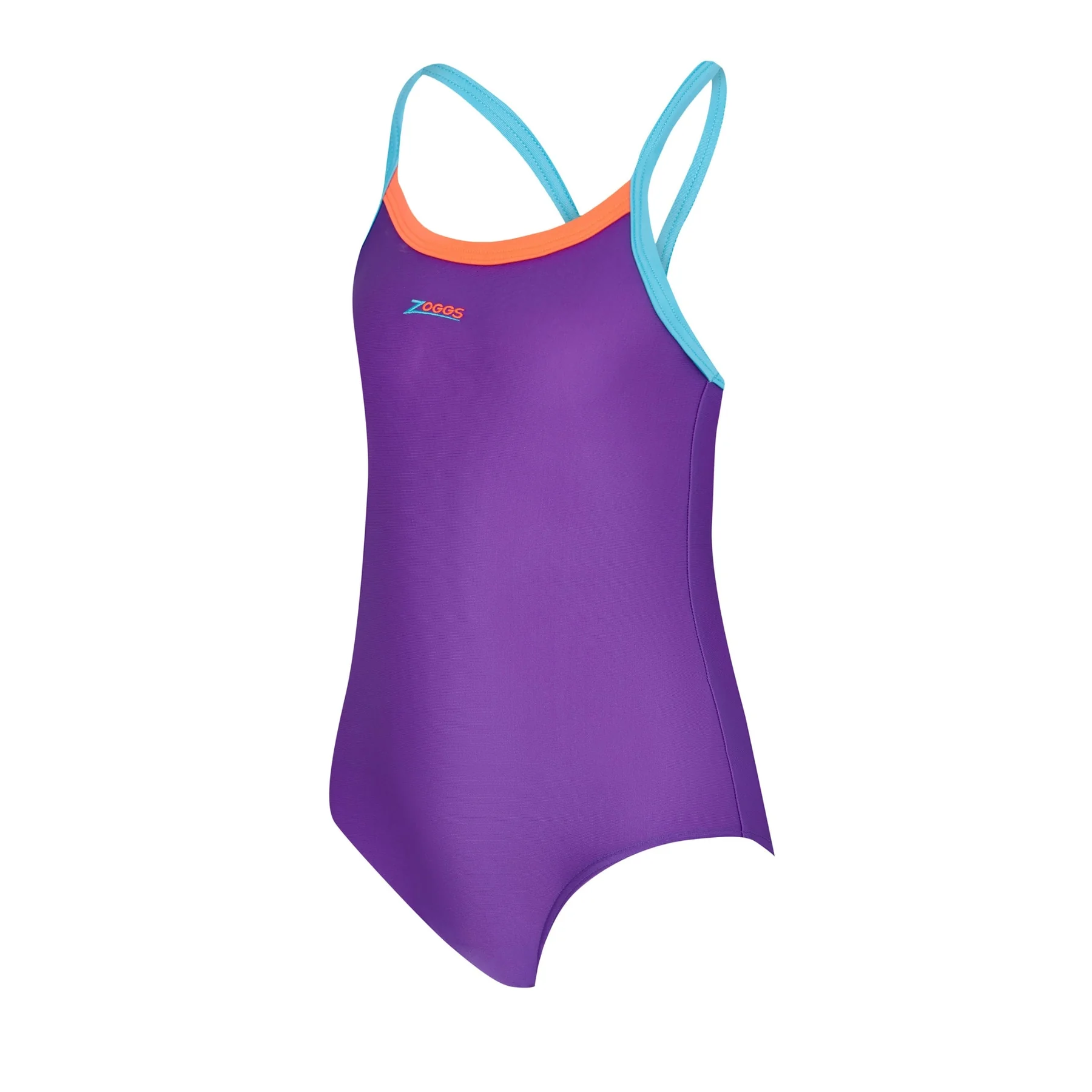 Zoggs Girls Kerrawa Strikeback Swimsuit