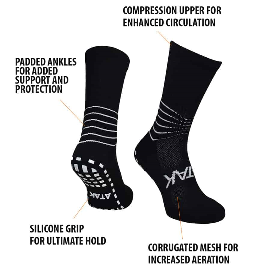 Atak Compression Grip Socks (Size 6-8 Only)