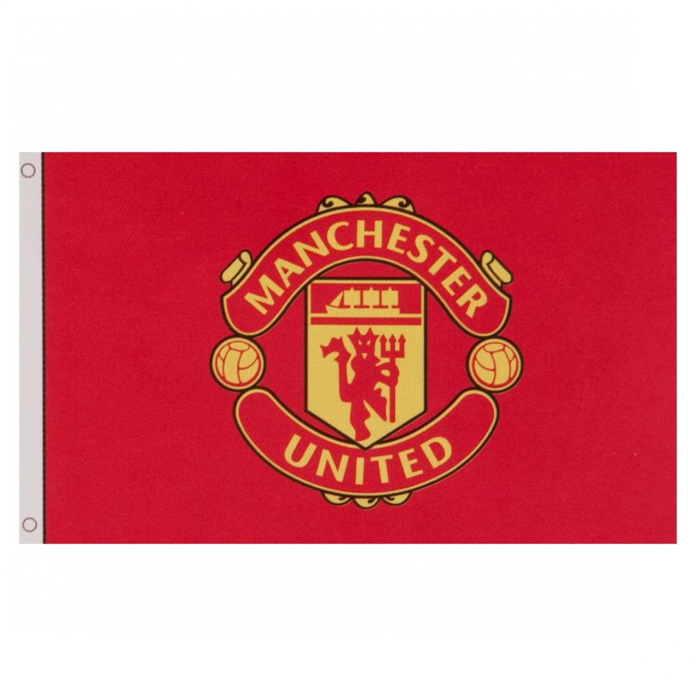 Manchester United FC Core Crest Flag