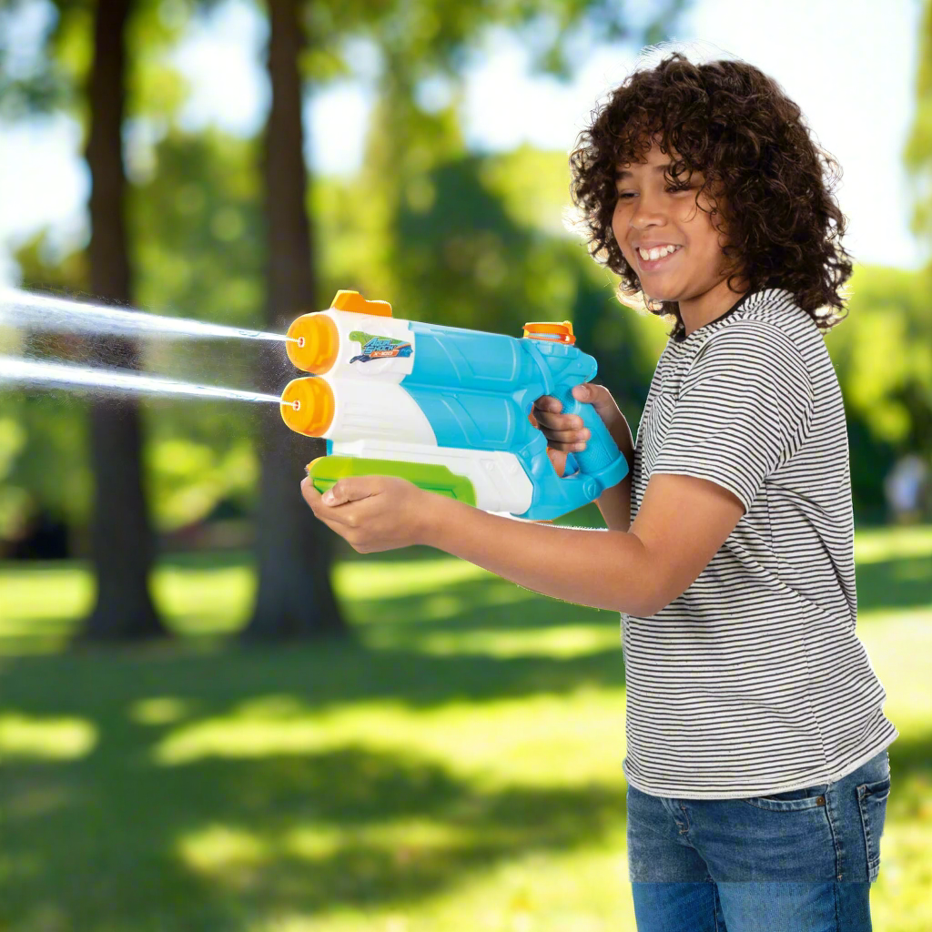 Aquashock Double Barrel Water Gun
