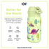 Ion8 Pod 400ml Stainless Steel Dinosaurs
