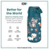 Ion8 Pod 400ml Stainless Steel Forest Animals