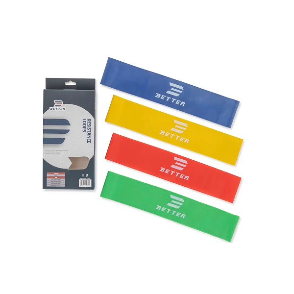 Better Resistance Loop Bands Pack of 4 10inch
