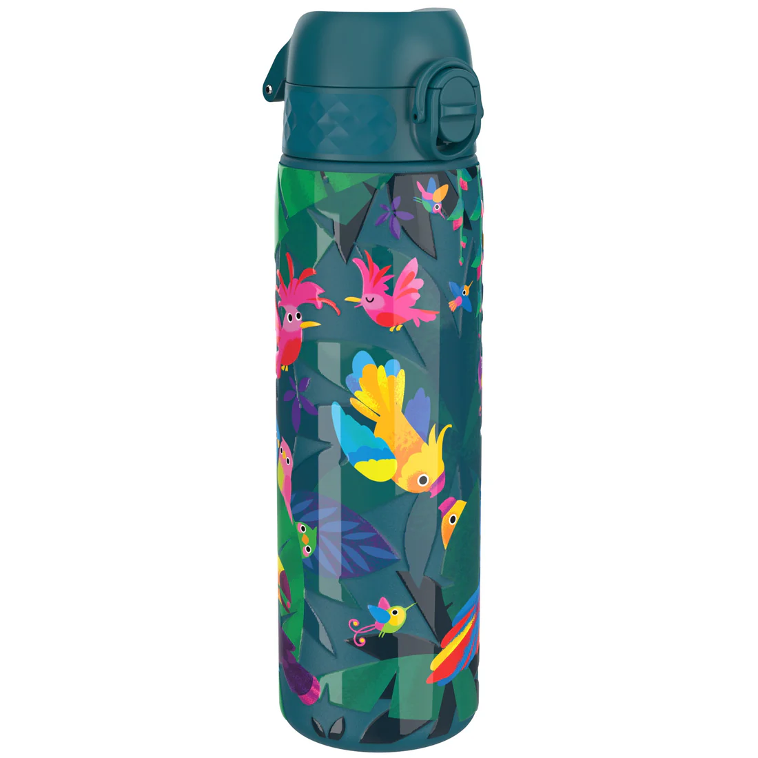 Ion8 Slim 600ml Stainless Steel Exotic Birds