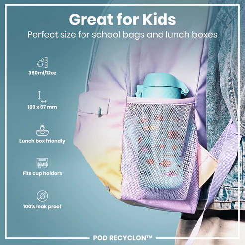 Ion8 Pod 350ml Waterbottle Fish