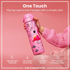 Ion8 Slim 600ml Stainless Steel Flamingo