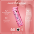 Ion8 Slim 600ml Stainless Steel Flamingo