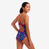 Funkita Girls Diamond Back One Piece Mad Cat