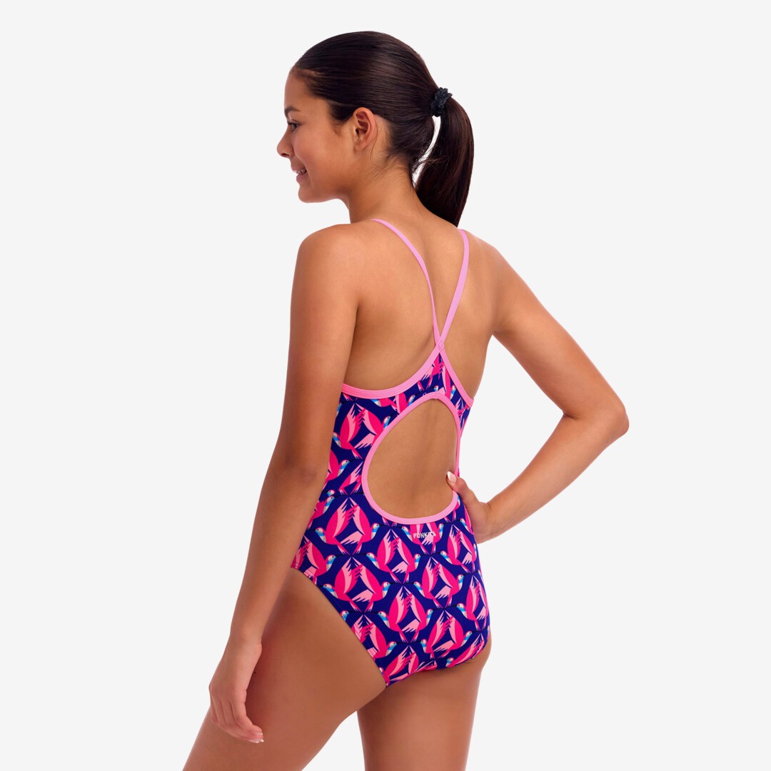 Funkita Girls Diamond Back One Piece Ho Hum