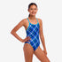 Funkita Girls Diamond Back One Piece Under Over