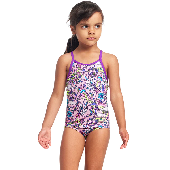 Funkita Toddler Girls Eco Printed One Piece Donkey Doll