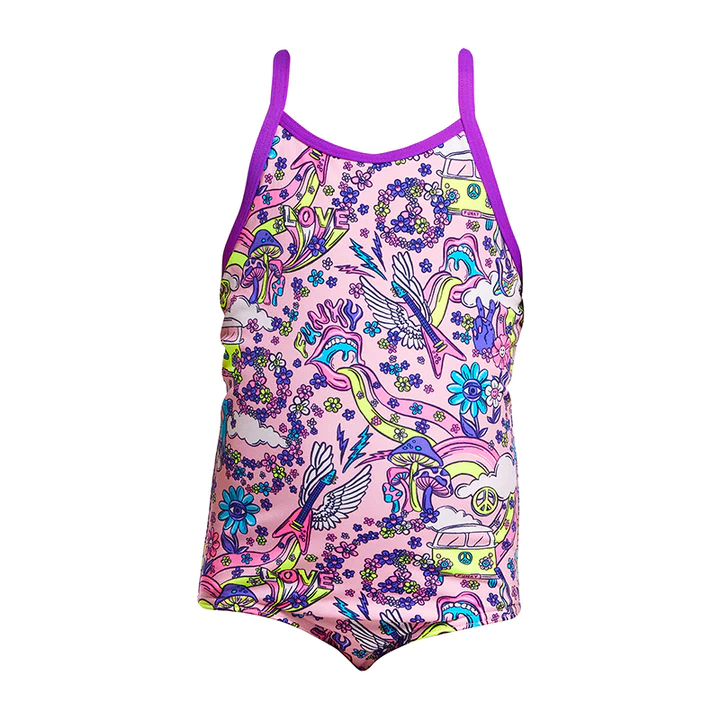 Funkita Toddler Girls Eco Printed One Piece Donkey Doll