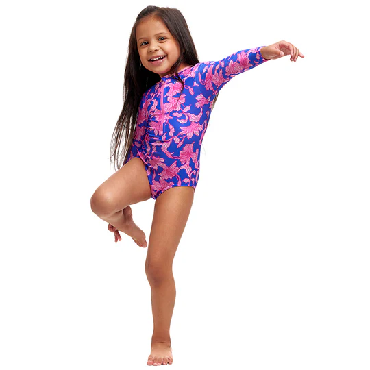 Funkita Toddler Girls Sun Cover One Piece Perfect Petal