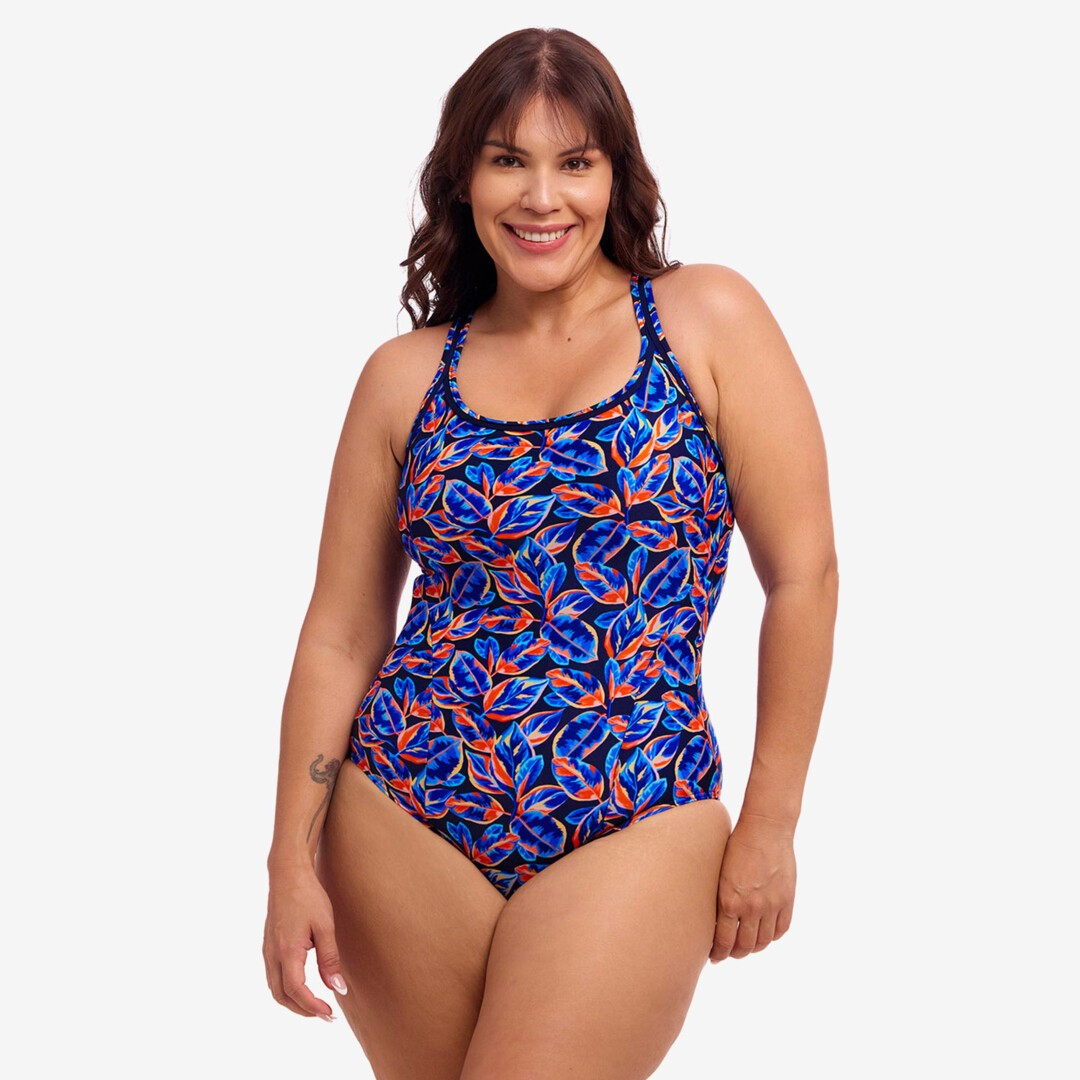 Funkita Ladies Locked In Lucy One Piece Leaf Blower