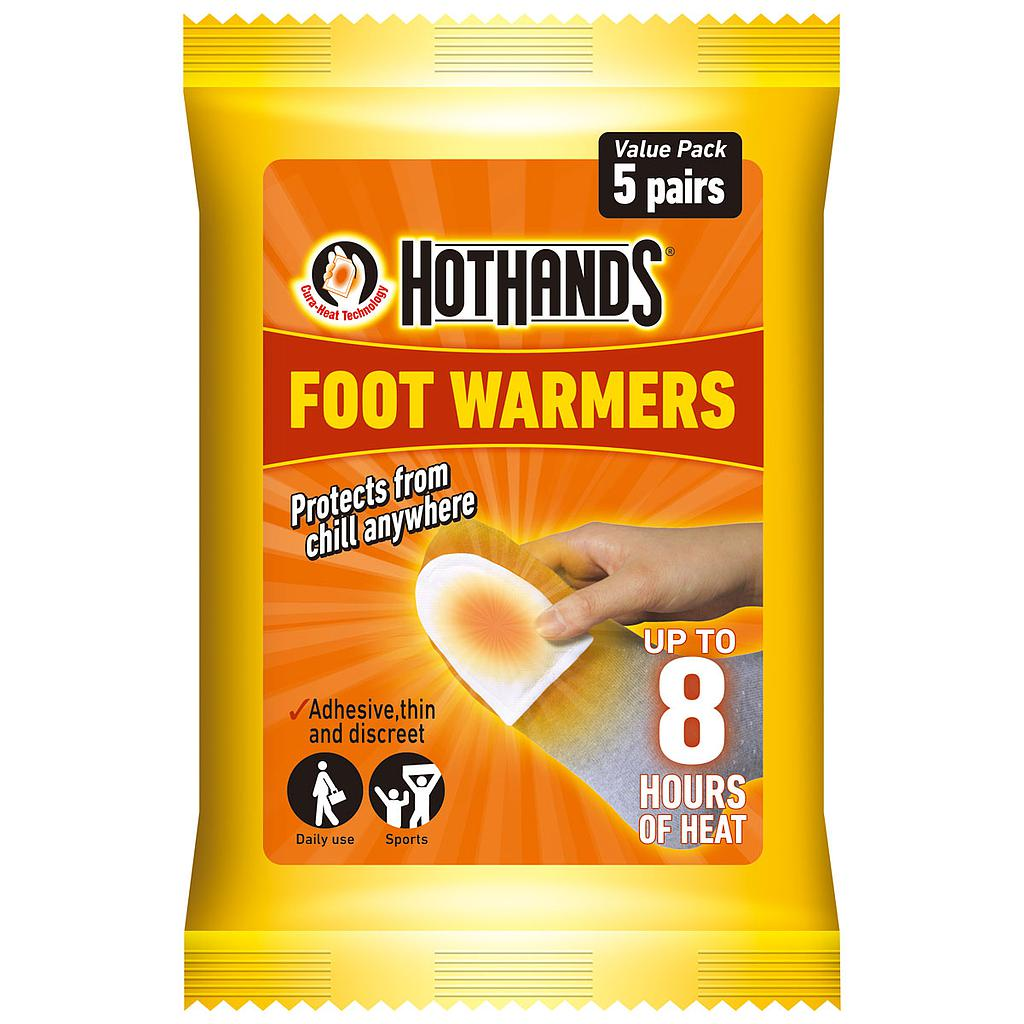 Hot Hands Foot/Toe Warmers (Pack Of 5 Pairs)