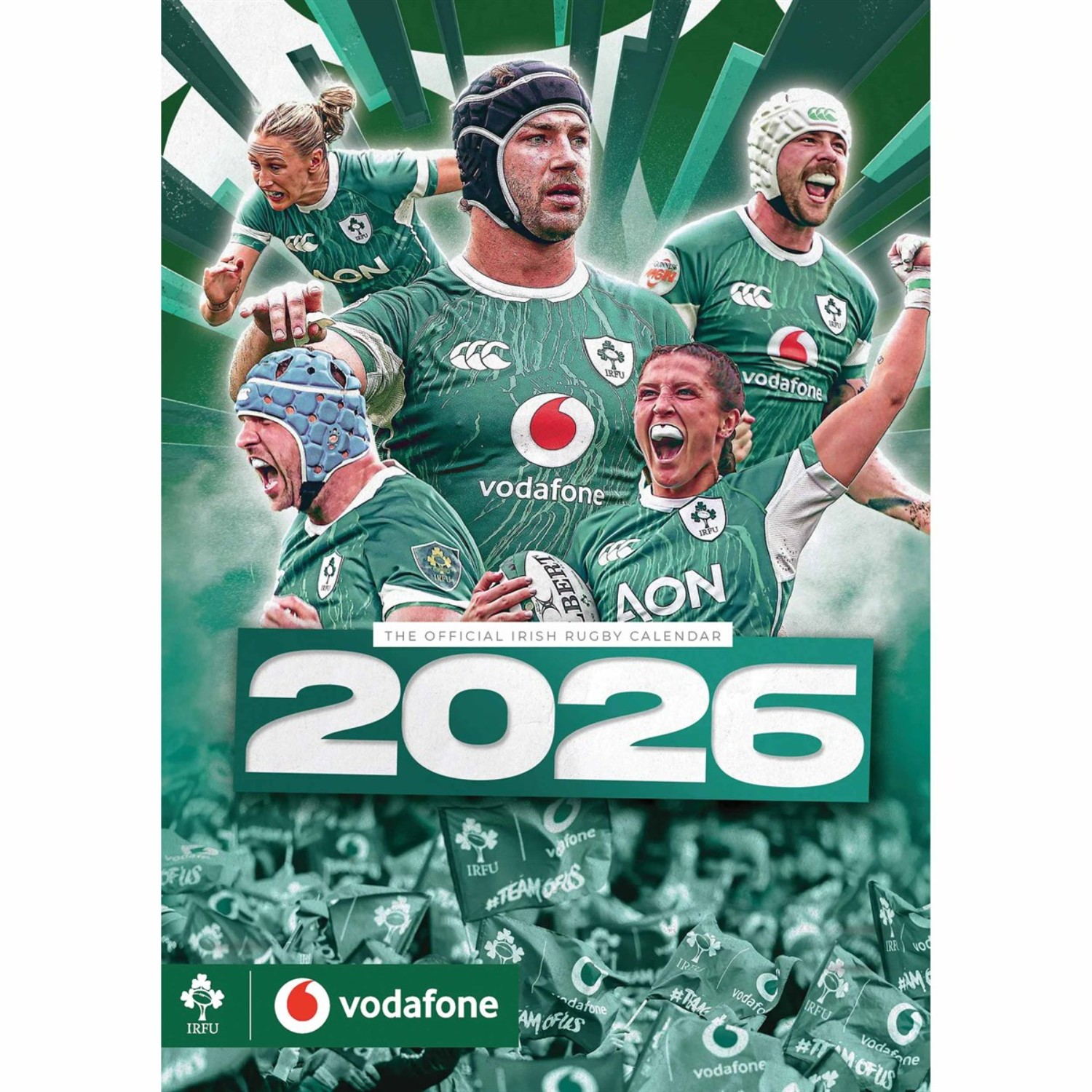 Irish Rugby 2026 A3 Calendar