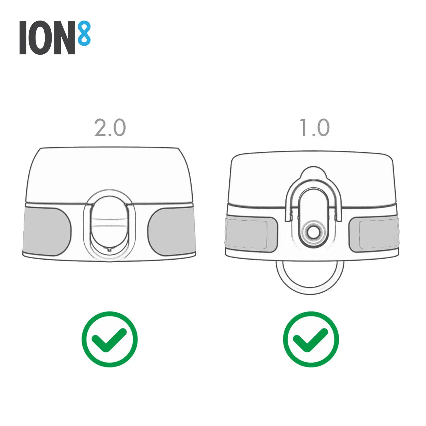 Ion8 Replacement Lid Seals