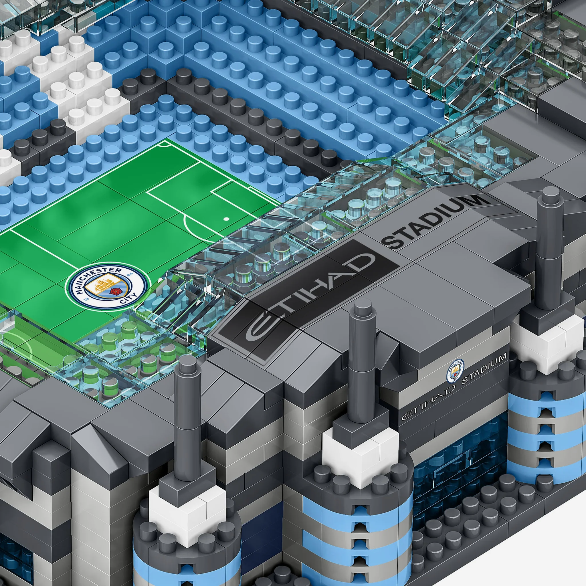 Manchester City FC Etihad Mini BRXLZ Stadium