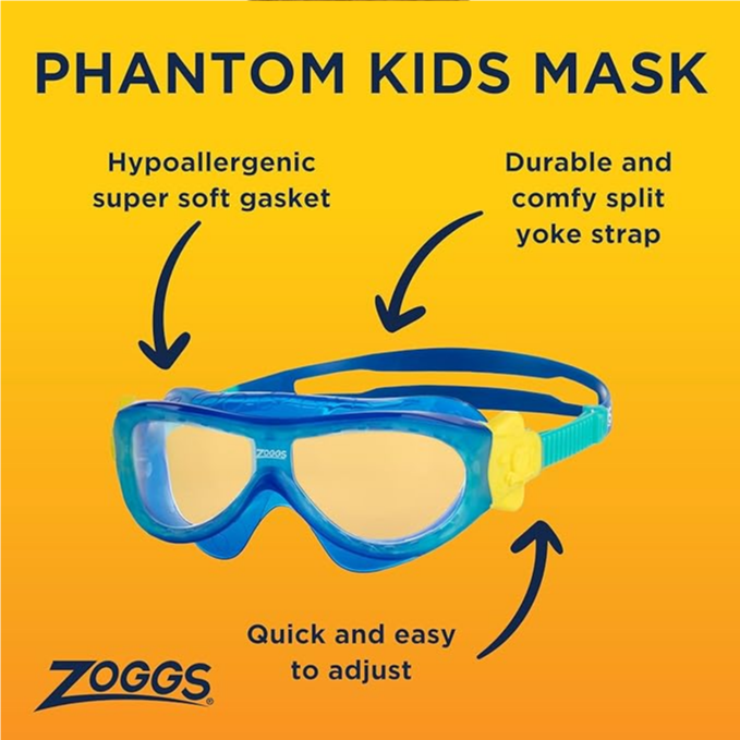 Zoggs Toddlers Phantom Mask