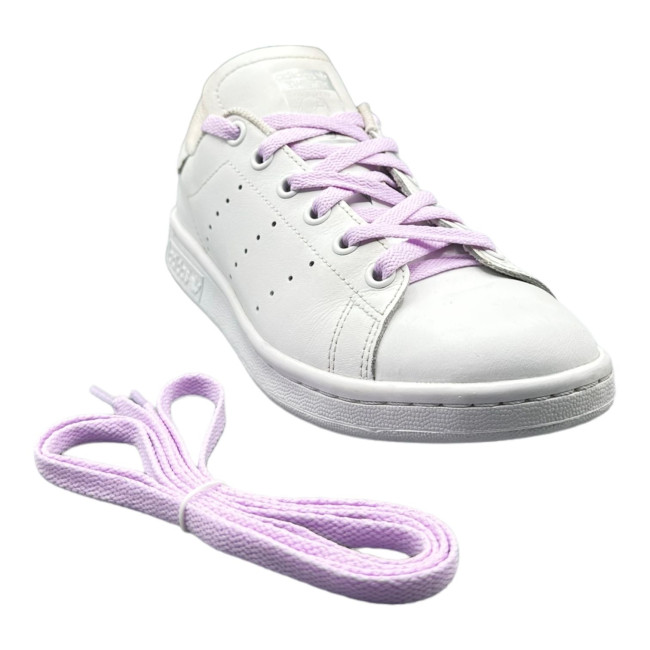 Sneak Arts Lilac Flat Laces 120cm