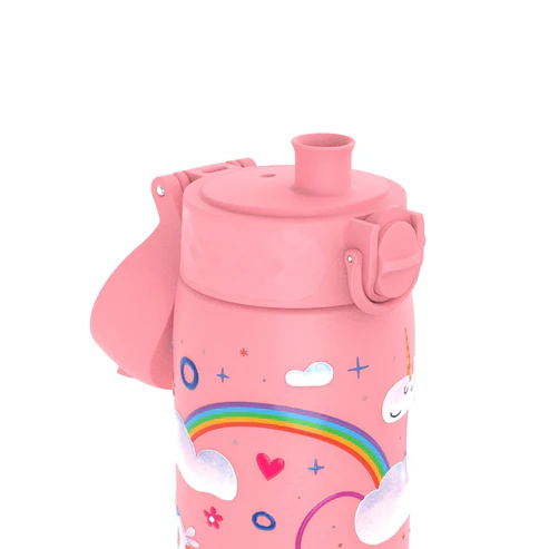Ion8 Slim 600ml Stainless Steel Unicorn Rainbow