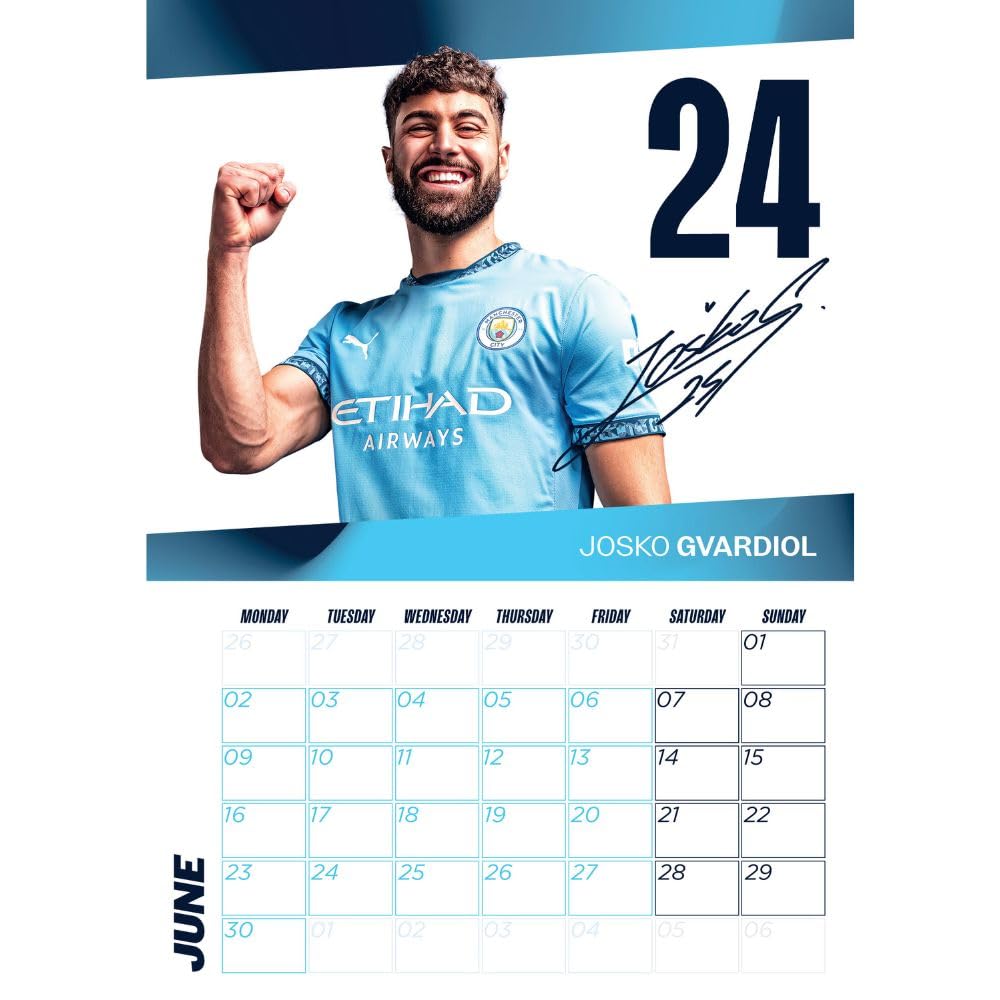 Manchester City FC Calendar 2025