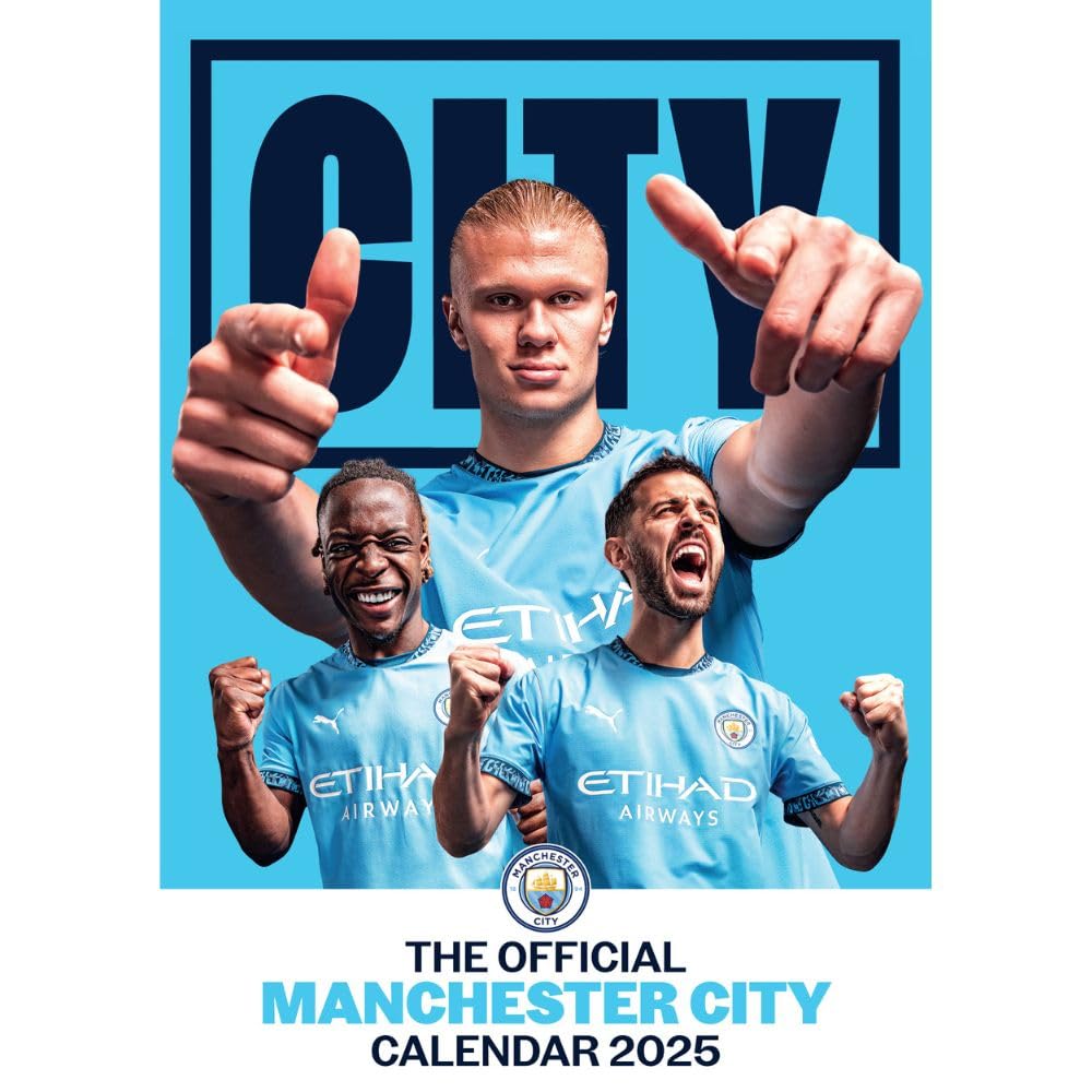 Manchester City FC Calendar 2025