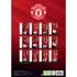 Manchester United FC 2026 A3 Calendar