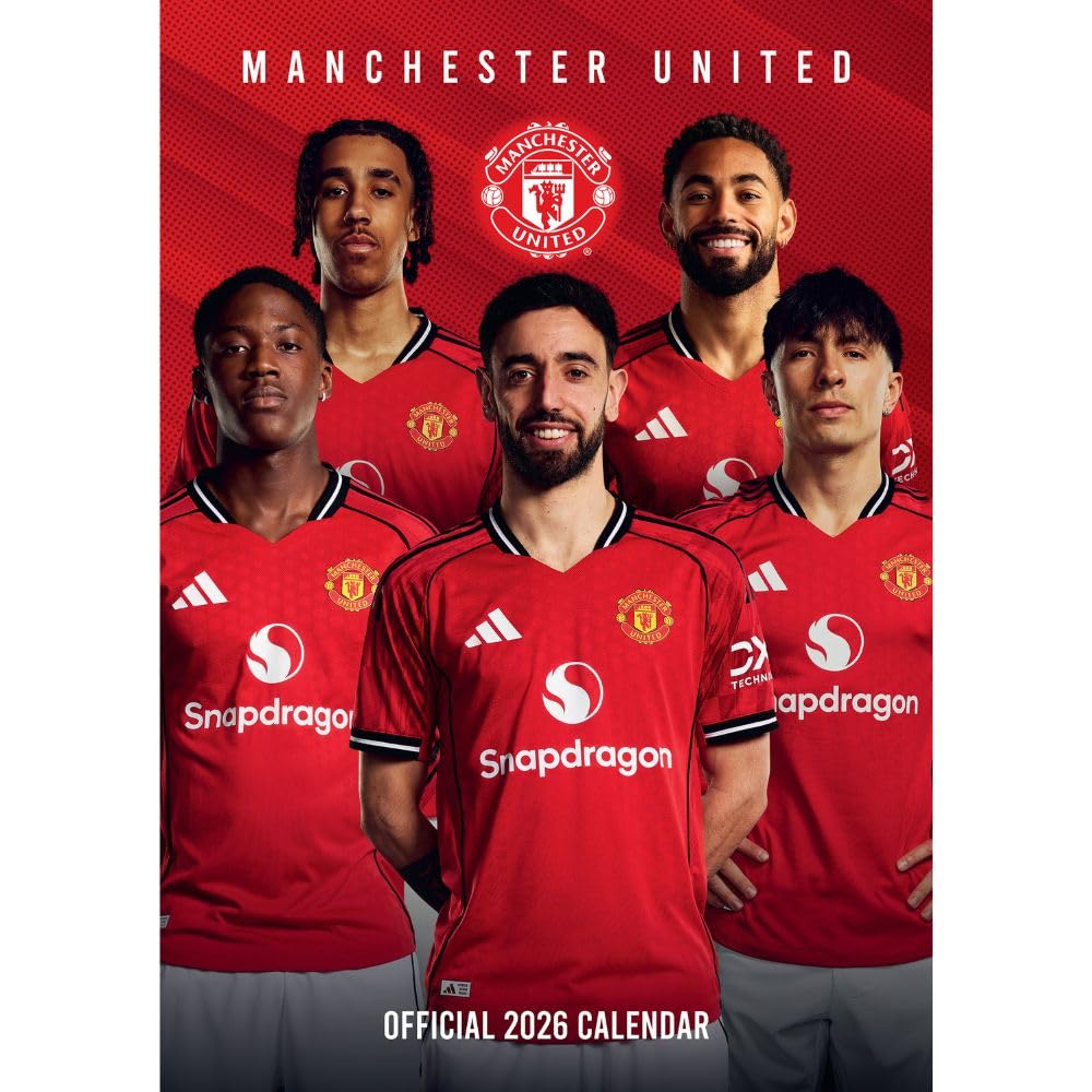 Manchester United FC 2026 A3 Calendar