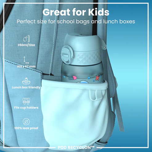 Ion8 Pod 350ml Waterbottle Unicorn