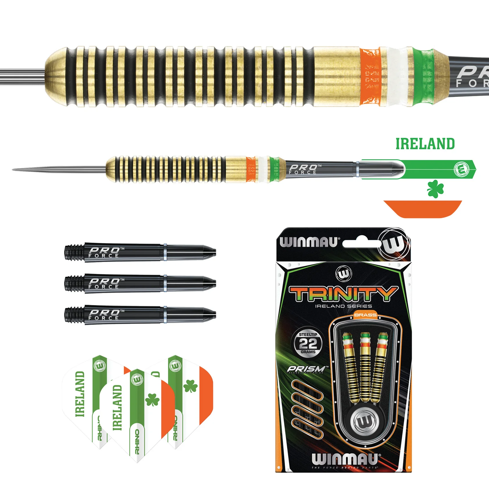 Winmau Trinity Ireland Brass Dart