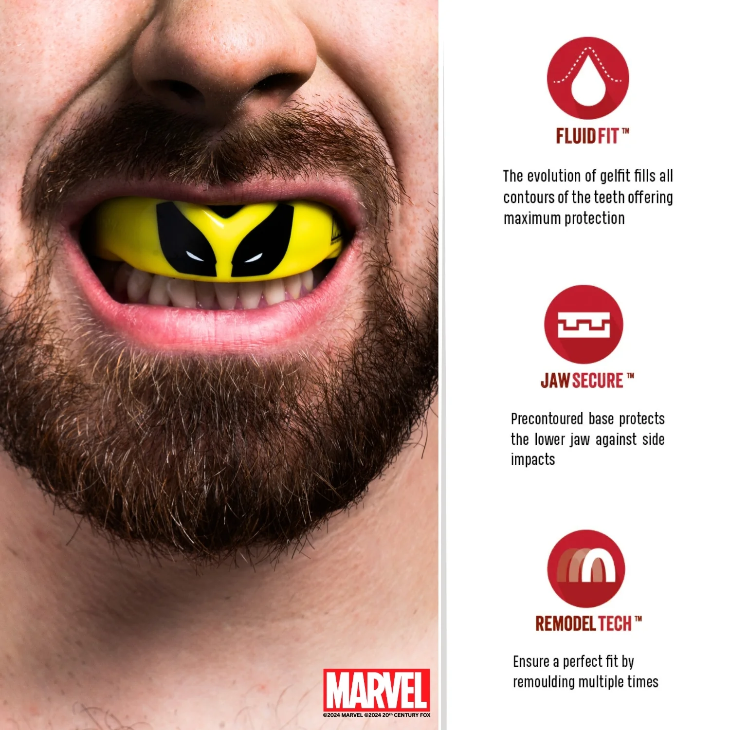 SafeJawz Marvel Wolverine Mouthguard