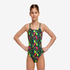 Funkita Girls Diamond Back One Piece Dot Matrix (Size 13-14 Years Only)