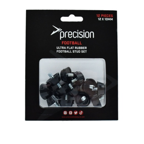 Precision Ultra Flat Rubber Football Stud Set