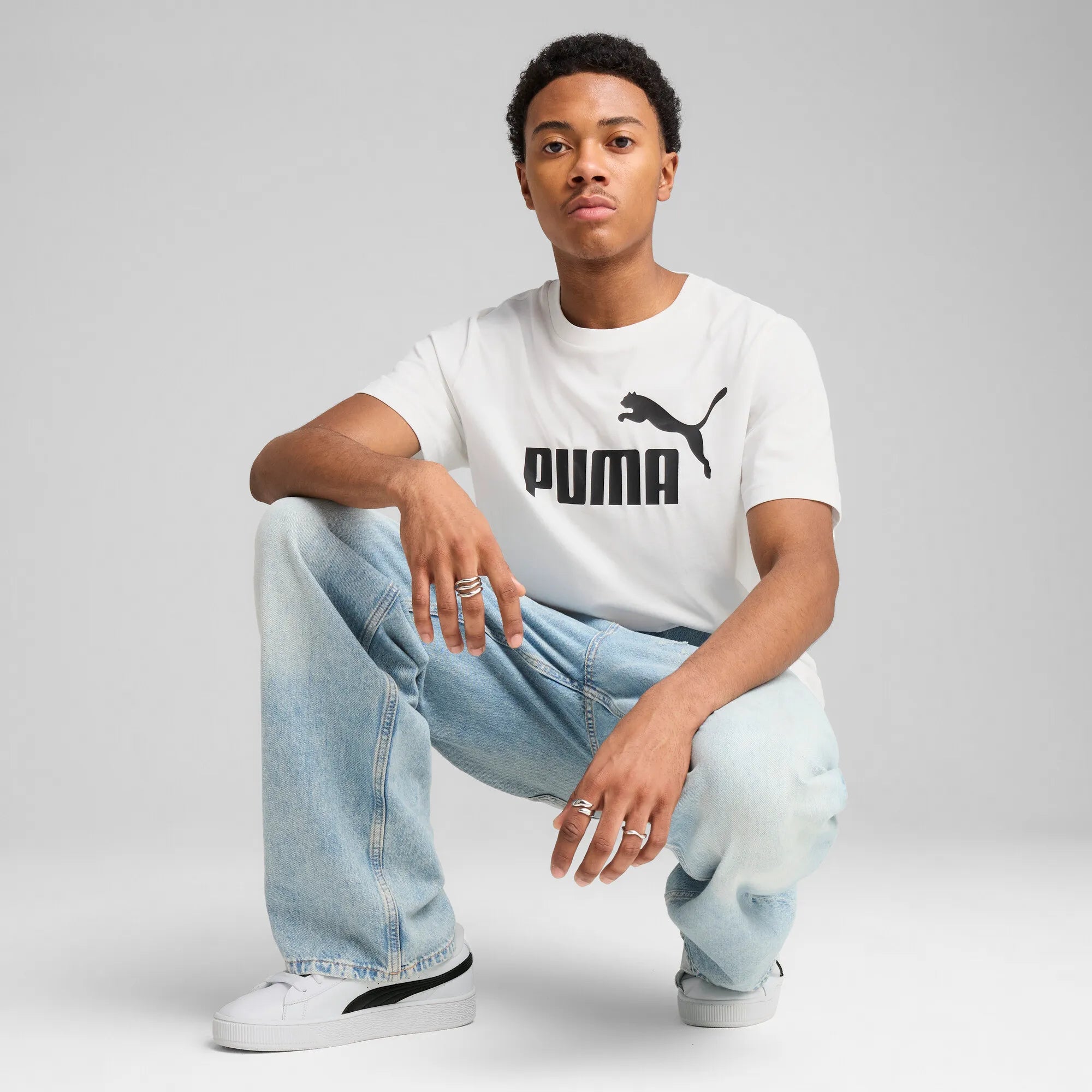 Puma Adults ESS No 1 Logo Tee